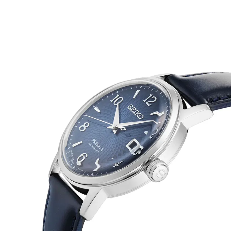 Seiko Presage Cocktail Time 'Old Clock' Blue Dial Men's Watch | SRPE43J1